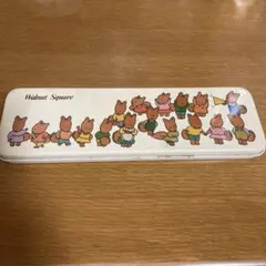 ⭐︎昭和レトロ⭐︎Walnut Square 筆箱 ペンケース KOKUYO
