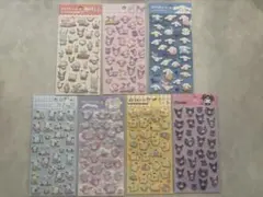 サンリオぷくっとシール7シートセット