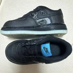 Nike Air Force 1 ブラック 14cm