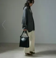 SALON adam et rope' ダブルポケットワンハンドルバッグ