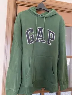 GAP グリーン フード付きパーカー