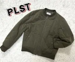 【美品】PLST　otonaMUSEコラボ　キルティングブルゾン　MA-1