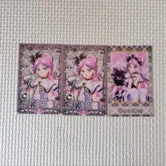 キミとアイドルプリキュア♪感謝祭 キュアキッス ランダムフォト風カード 3枚