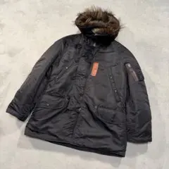 バズリクソンズ TYPE N3B ミリタリージャケット アウター ブラック M