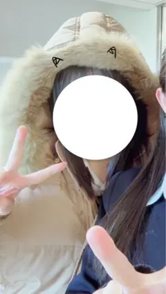 Espeyracエスペラックダウンコート ファー付き ベージュ - メルカリ