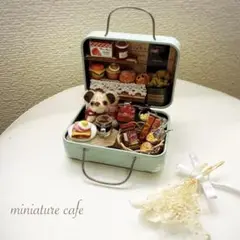 No.692 ミニチュアカフェ　レトロ喫茶　ドールハウス リーメント