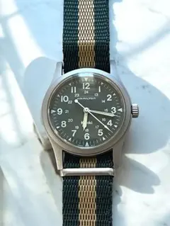 Hamilton Khaki 9415A 手巻き NATOベルト　やや難あり特価 Hamilton Khaki 9415A 手巻き NATOベルト やや難あり特価 - メルカリ