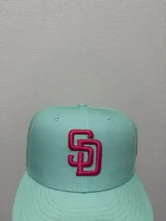New Era 9FIFTY サンディエゴ・パドレス キャップ ミントグリーン