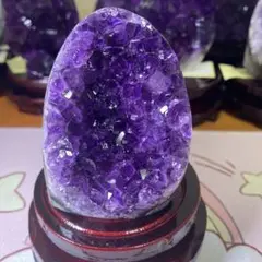 【極上】ウルグアイアメジストクラスター原石（幸運水晶）天然紫水晶 原石
