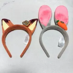 ディズニー ズートピア ニック ジュディ カチューシャ 上海