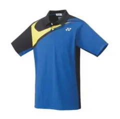 YONEX ユニセックス　ポロシャツ Mサイズ 青/黒/黄