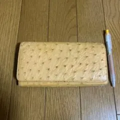 オーストリッチレザー スタッズ付き長財布のサムネイル