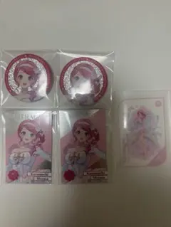 倉持めると 缶バッジ メタルカード クリアカード