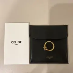 CELINE ノット リング ゴールド 52号