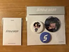 渡辺 翔太 SnowMan スノ 台湾 台北 ポップアップ 缶バッジ トレカ