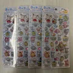 サンリオ うるちゅるポップシール 4シートセット