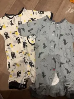 カバーオール　バースデイ　60-70サイズ　2枚セット