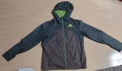 アディダス　メンズ　フード付きウェア　Lサイズ　ウインドブレーカー