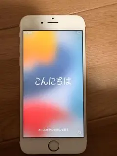 ジャンク品iPhone6s ゴールド