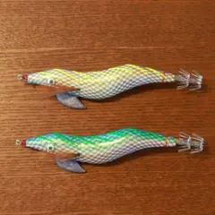 004◇HAYASHI 餌木猿 霞 3.5号 2本セット glow◇林漁具製作所 - メルカリ