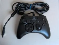 【ジャンク】ホリパッド Nintendo Switch 有線コントローラー 黒