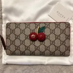 【未使用】グッチ チェリー  長財布 2026年最新】Yahoo!オークション -gucci さくらんぼの中古品・新品・未