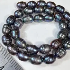 サービス品＊淡水真珠＊カラーパールU30