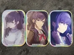 プロセカ 朝比奈まふゆ 缶バッジ スクエア缶バッジ三個セット