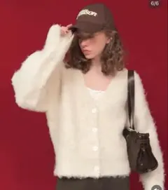 ALLISON BROWN 馬柄 カーディガン　ニット ALLISON BROWN 馬柄 カーディガン ニット - メルカリ
