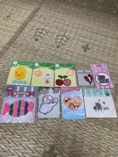 ワッペン９個セット、ディズニープリンセス入り