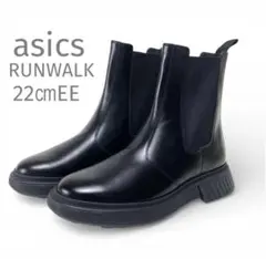 未使用級　アシックスランウォーク　ドレスシューズ　黒　キャップトゥ　2439 未使用級 アシックスランウォーク ドレスシューズ 黒 キャップトゥ