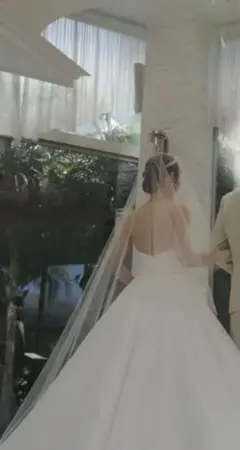 トリートドレッシング　ベール　80×250 ギャザー無