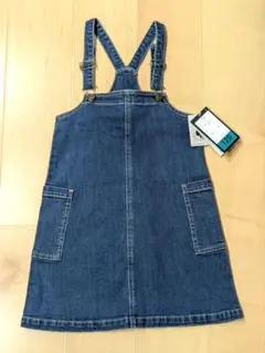 デニム ジャンバースカート　120cm 新品　未使用