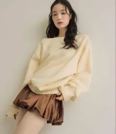 NEUNA バルーンスカート　茶色　sサイズ