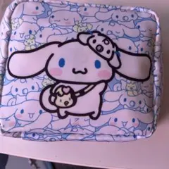 シナモロール　ポーチ 水色