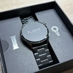 FOSMET QS40 第3世代 スマートウォッチ ブラック