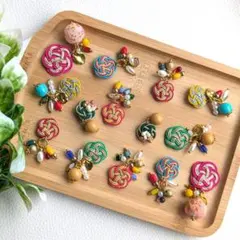 水引 水引パーツ パーツ ピアス ラッピング ギフト タッセル 和小物 チャーム