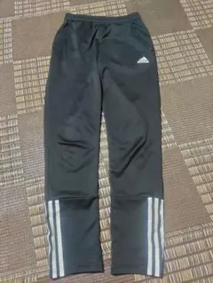 最終価格★美品adidas 黒 ジャージパンツ 160サイズ