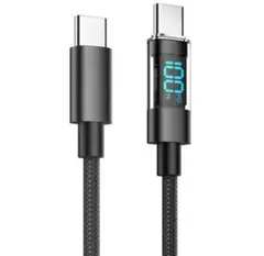 【2mと1m】【LED表示】【パソコン充電も】 TypeC-C急速充電ケーブル