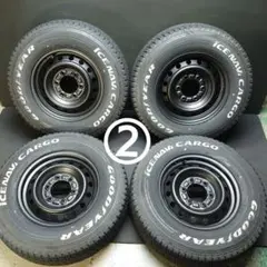 ② トヨタ純正 冬 195/80Ｒ15 LT 200系 ハイエース バンのサムネイル