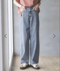 新品未使用・タグ付き✨グローバルワーク　GOODバギーパンツ　Sサイズ