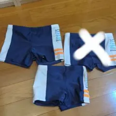 ティップネス水着　男の子用水着 3点セット 100cm 110cm 130cm