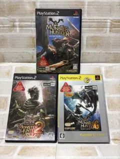 ps2 モンスターハンター/モンスターハンターG/モンスターハンター2 ドス