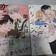 商業 BL 新刊 含 組み換え可能　関くんは推しに恋したくない！