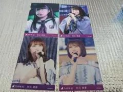 秋元真夏　乃木坂46　DVD・BD　封入特典トレカ　4種