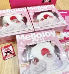 メロジョイ　ショートケーキ　スライス　3個セット