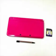 【動作確認済み】美品Nintendo 3DS グロスピンク 本体