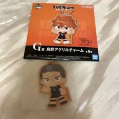 ハイキュー　一番くじ　G賞　烏野アクリルチャーム　田中