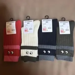 未使用タグ付　アニヤ✖️ユニクロ　ソックス４点セット