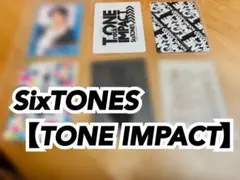 SixTONES【TONE IMPACT】ステッカーセット